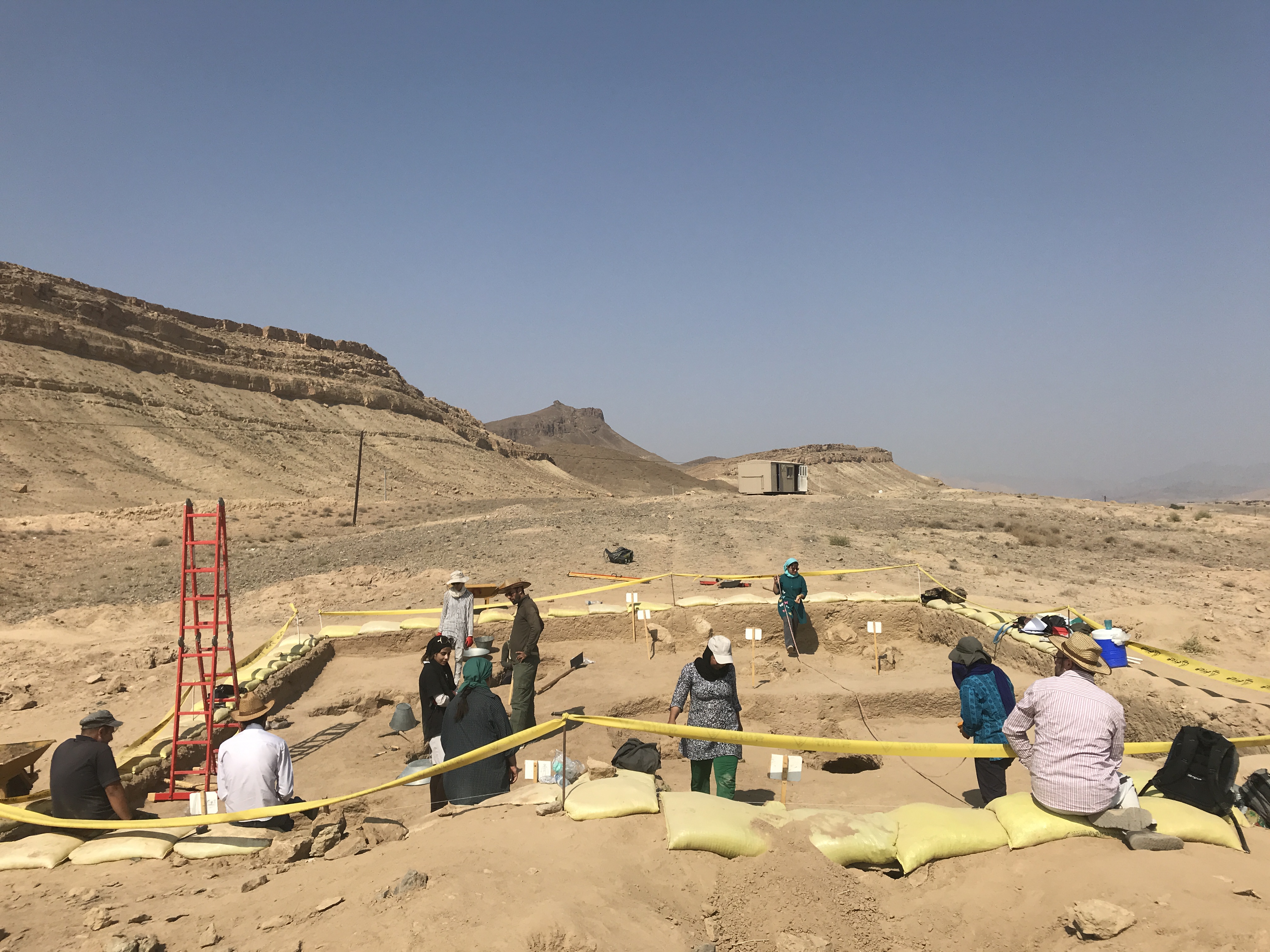 Archeology school in Iran