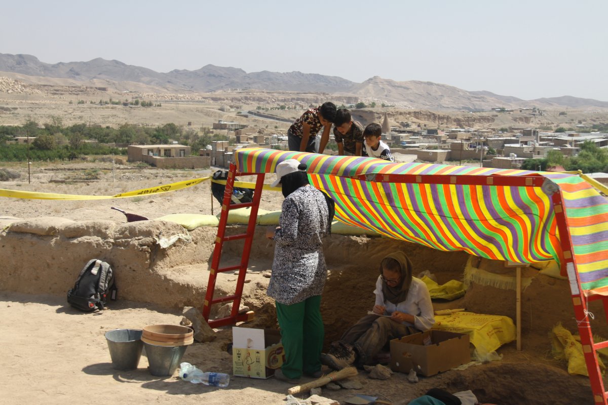 Archeology school in Iran