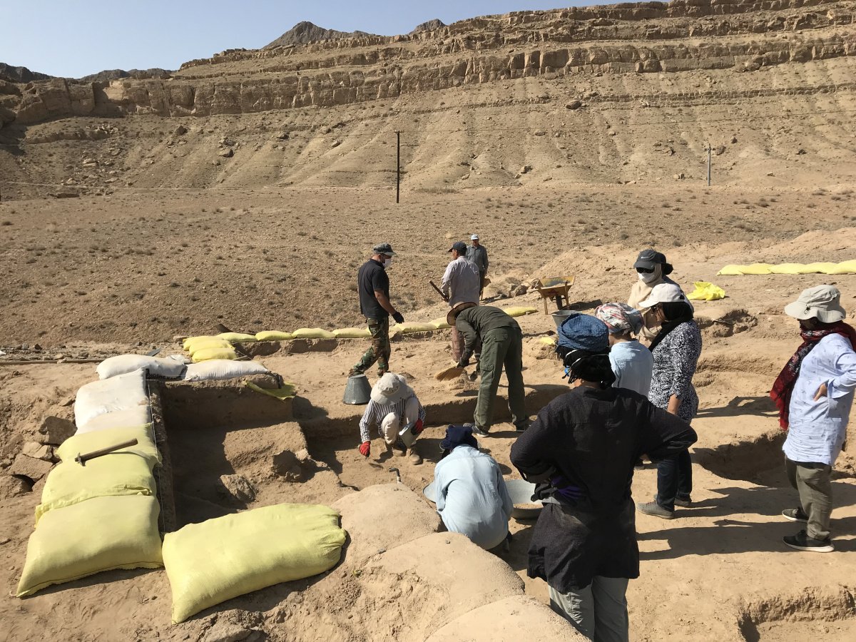 Archeology school in Iran