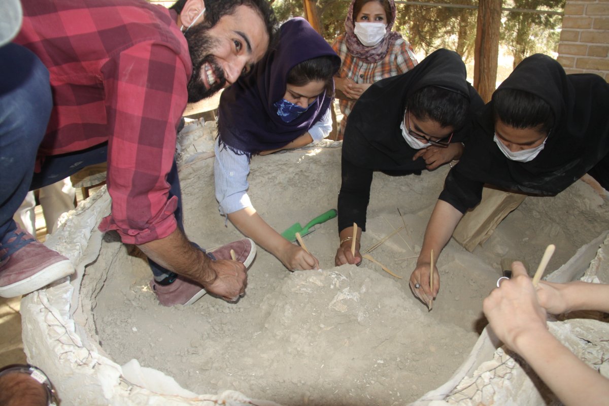 Archeology school in Iran